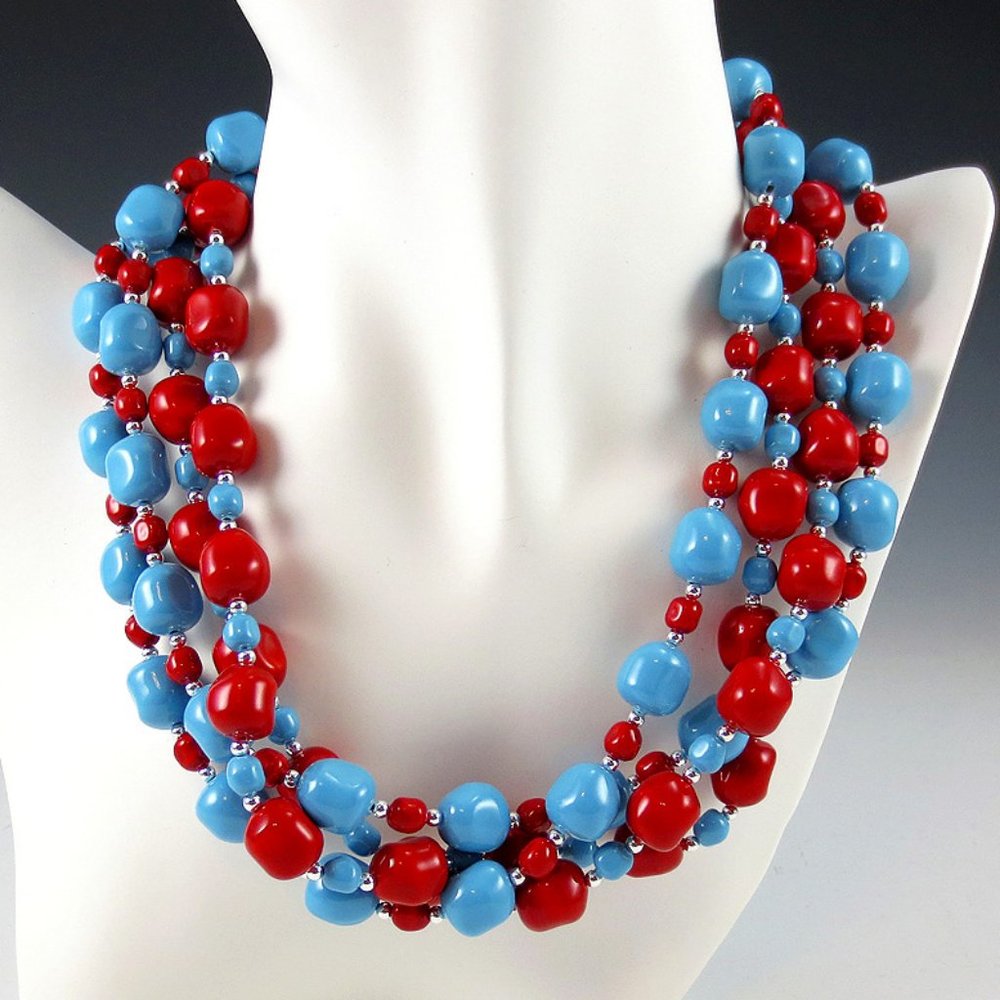 Baroque Crystal Pearl & Sterling 2-Necklace Set